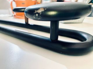 Perchero vintage hierro pop años 80 55x17 cm