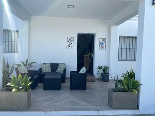 Casa con piscina en alquiler cerca Conil, terraza