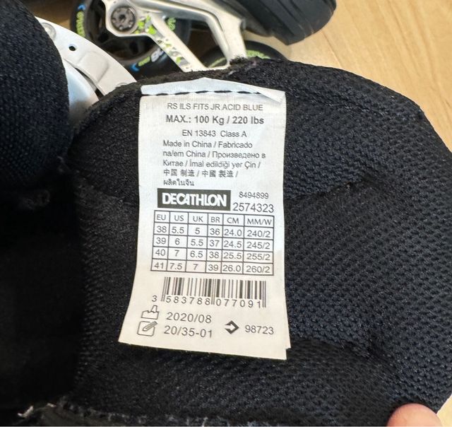 Patines Ajustables 38-41