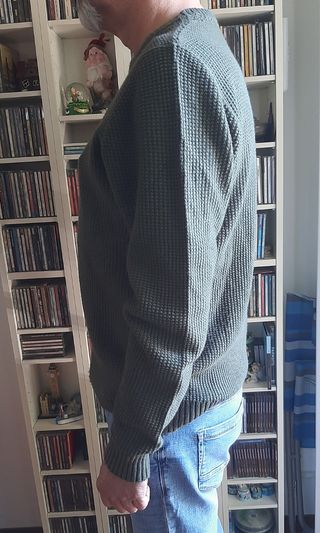 Maglione Uomo Verde Oliva