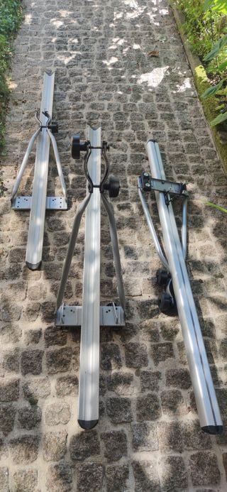 2 Portabicicletas Cruz Aluminio