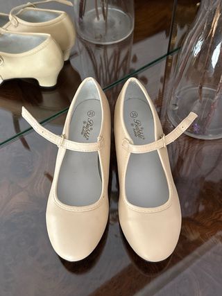 Zapatos baile flamenco beige - 35