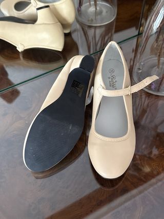 Zapatos baile flamenco beige - 35