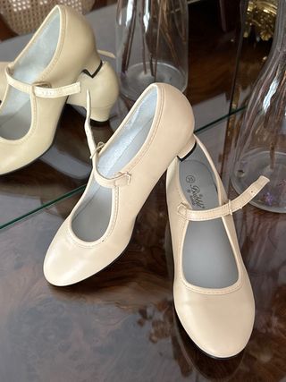 Zapatos baile flamenco beige - 35