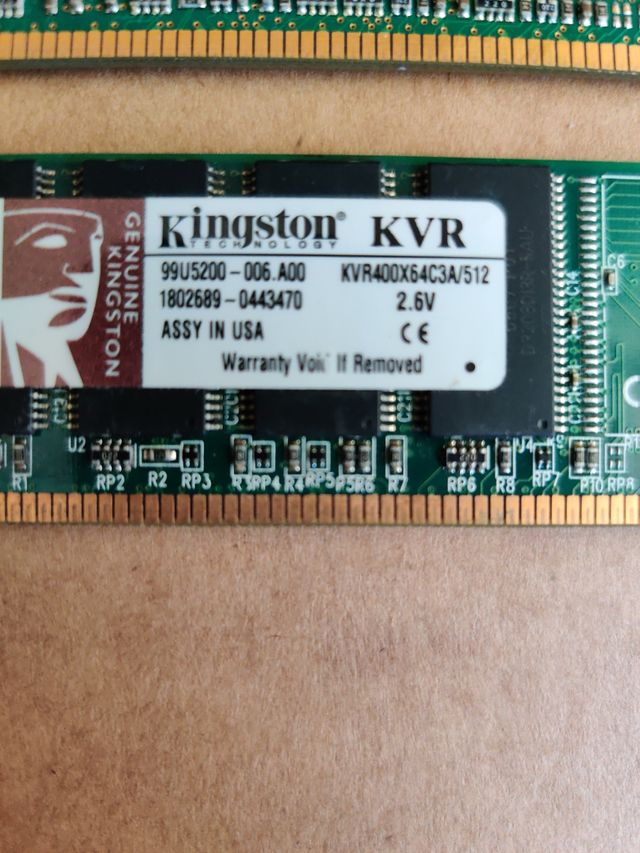 Kingston ValueRAM 512MB DDR400
