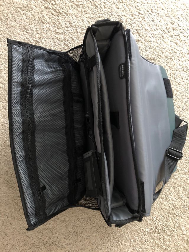 Saco Portátil Preto Cinzento