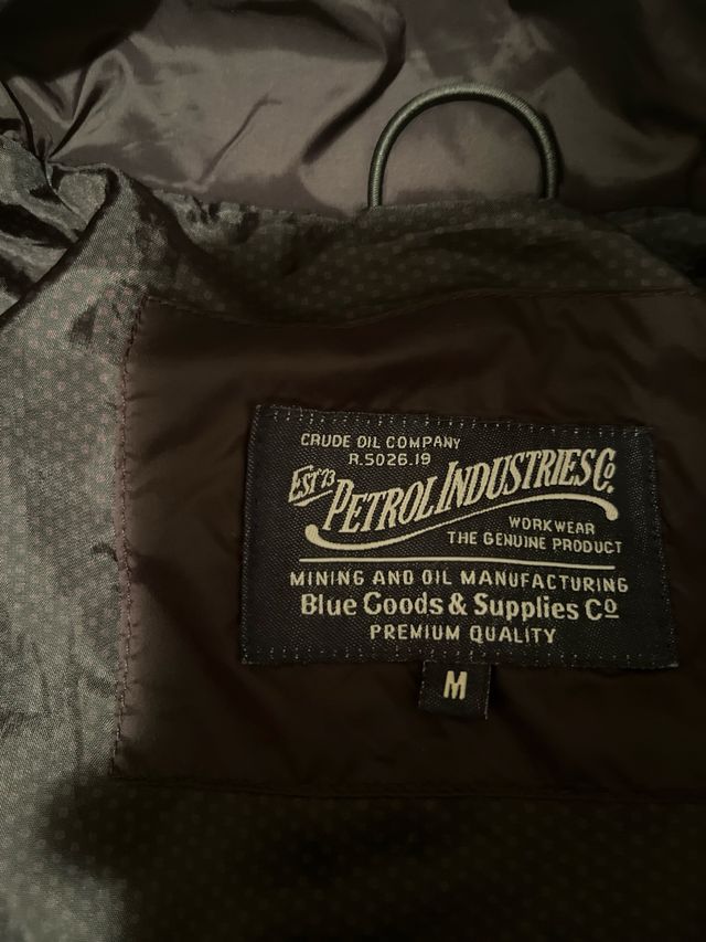 Cazadora Petrol Industries gris oscura