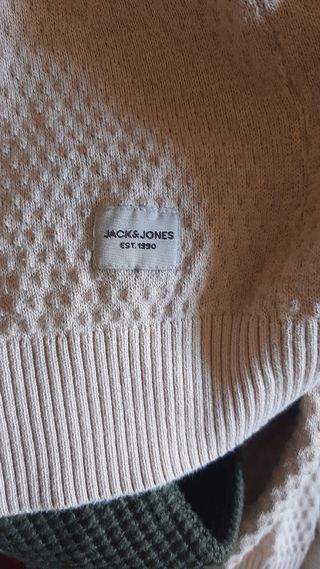 Maglione Uomo Cotone Beige