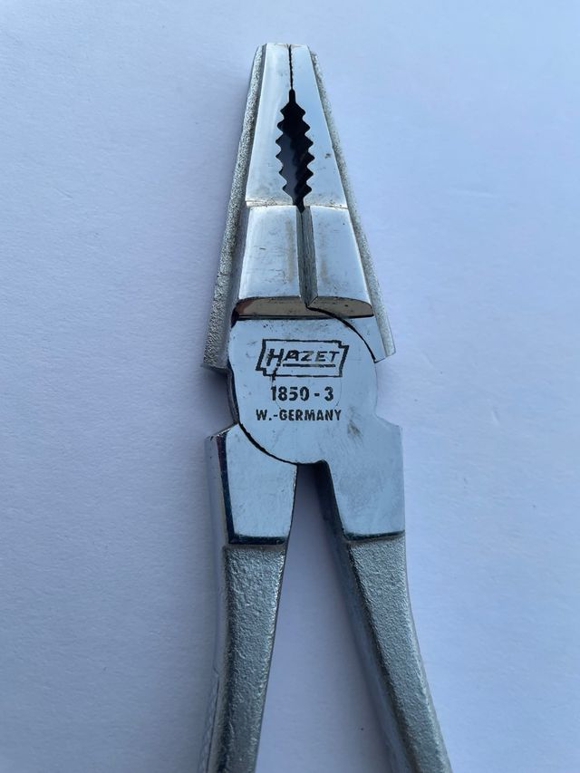 Pinza Hazet 1850-3 W.Germany 180mm.