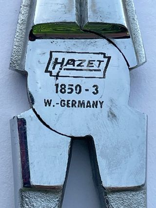 Pinza Hazet 1850-3 W.Germany 180mm.