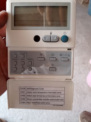 Mando aire acondicionado General electric