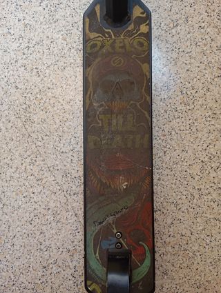 Patinete Oxelo - Negro y Rojo
