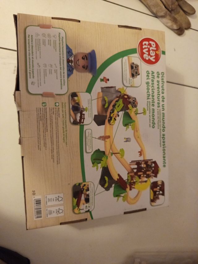 Tren Playtive Selva 47 piezas