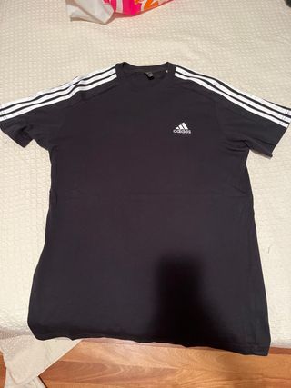 Camiseta Adidas Negra L - Nueva