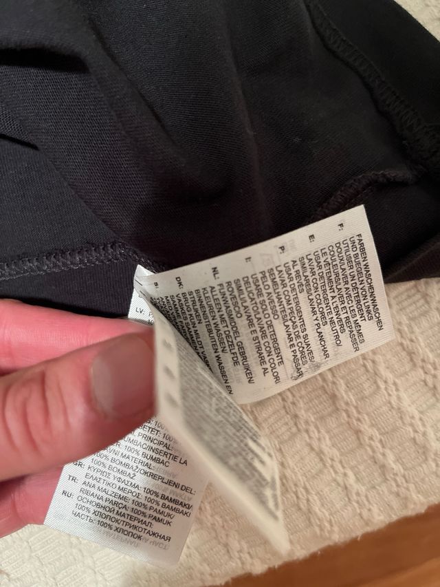 Camiseta Adidas Negra L - Nueva