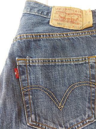 Levi's 501 W31 L32 Vaqueros