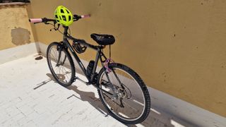 Bicicleta montaña 26" COMPLETO CON CASCO Y CADENA