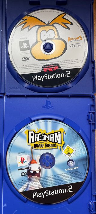 9 juegos PS2 por 35 euros o por separado. 