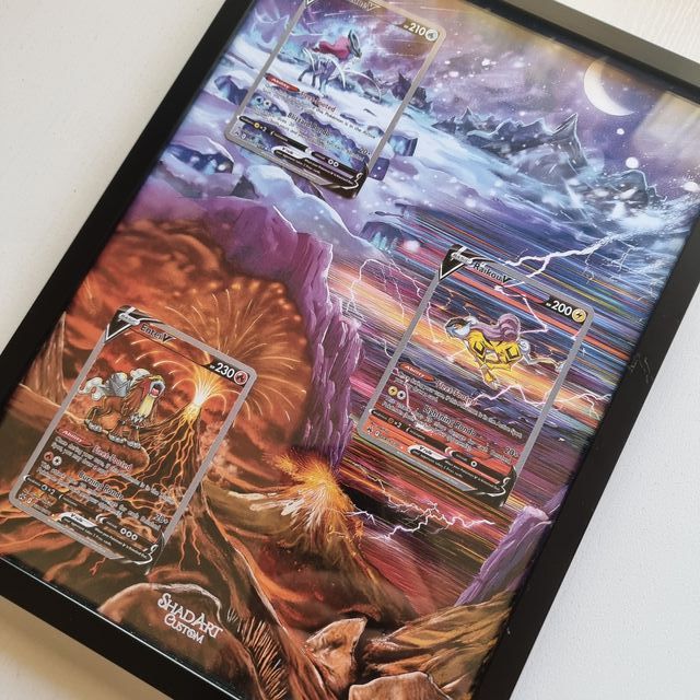 Cornice Pokemon: Suicune, Entei, Raikou