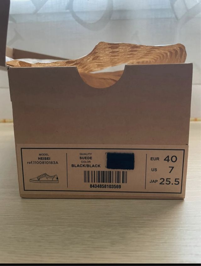 Zapatillas Satorisan Heisei negras