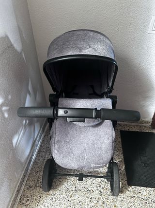 Carrito bebé gris