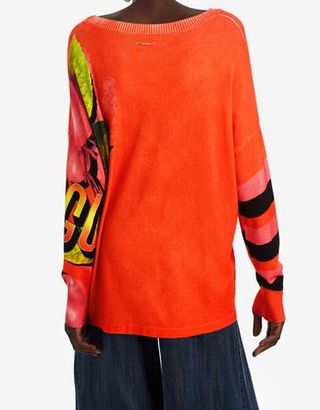 Jersey Desigual - Naranja y Rojo
