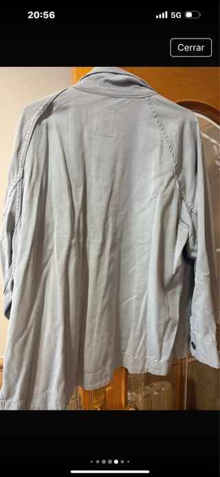 Sobrecamisa Zara azul XL (46-48)