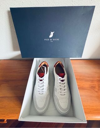 Zapatillas blancas Pied de Biche Talla 39