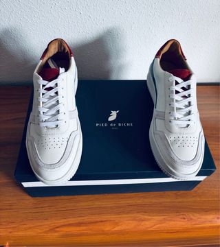 Zapatillas blancas Pied de Biche Talla 39