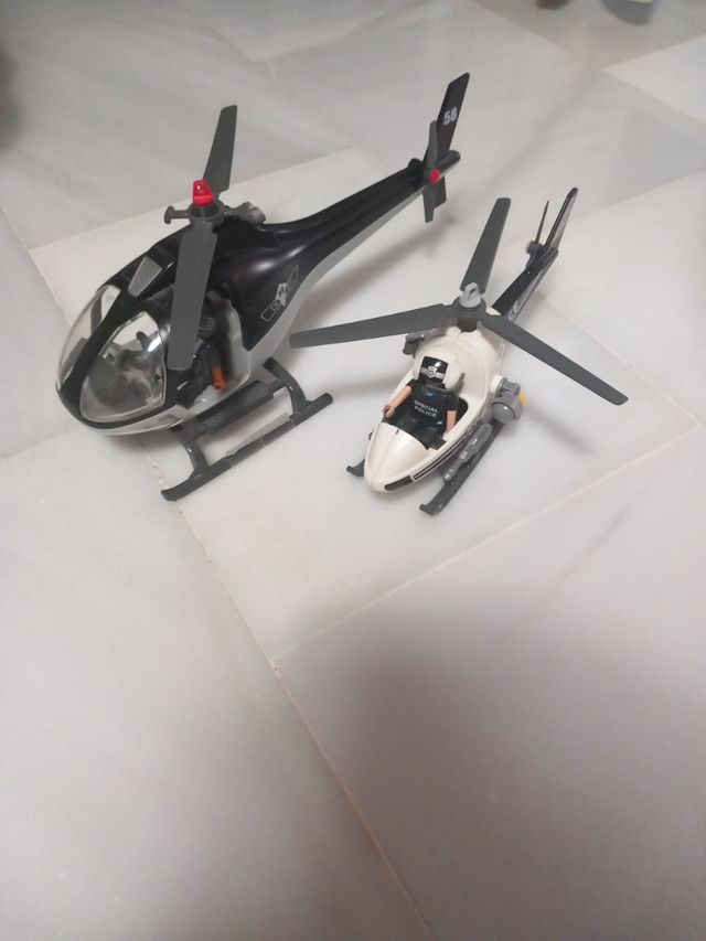 2 Helicópteros Playmobil