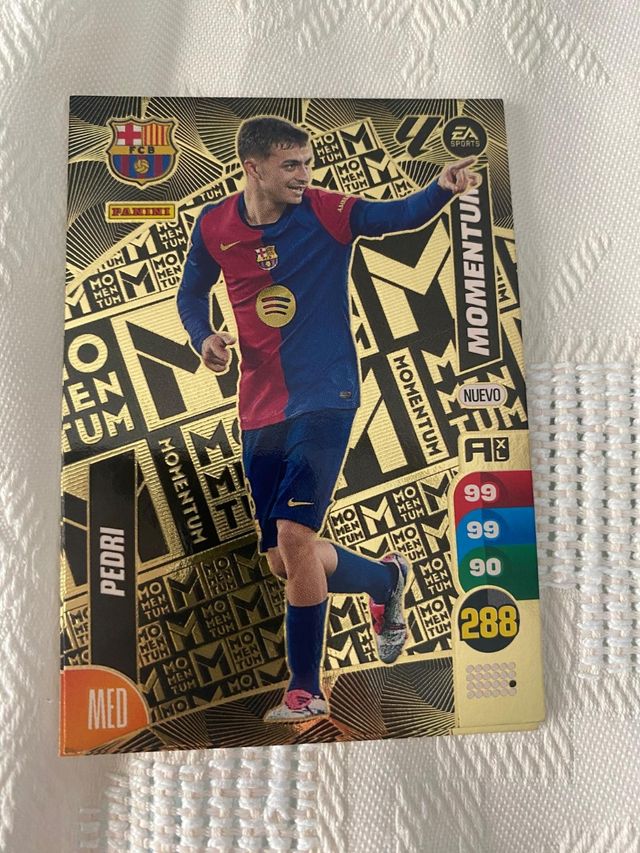 Cromo Pedri Panini #288 FC Barcelona  Adrenaline