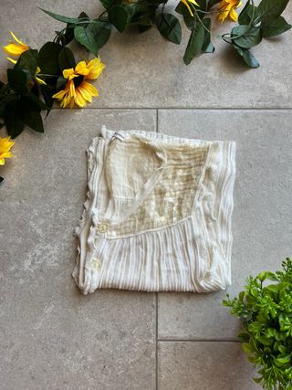 Blusa Emporio Armani da donna panna Tg M