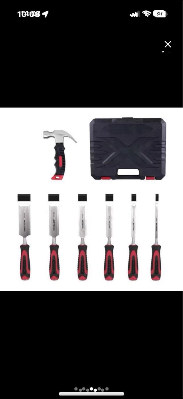 Cinceles METERIK - Juego de 8