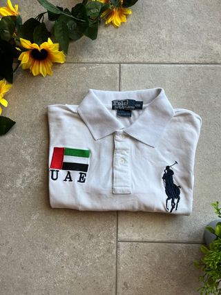 Polo Ralph Lauren UAE, bianca, XXL (calza XL)