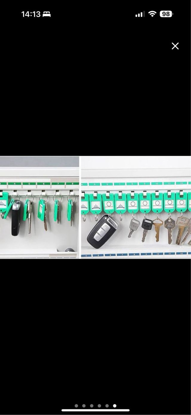 Armario metálico llaves - 120 llaves