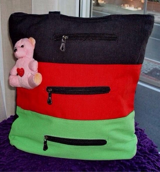 Vestido negro y blanco estampado