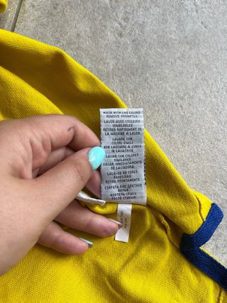 Polo Ralph Lauren USA gialla XS