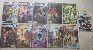 Comics Patrulla X Azul.Del 1 al 11 (52-62)