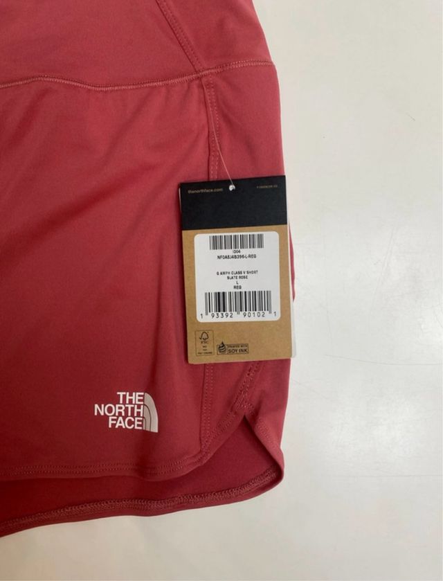 Short The North Face rojo talla L