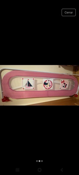 Barrera cama Minnie bebé