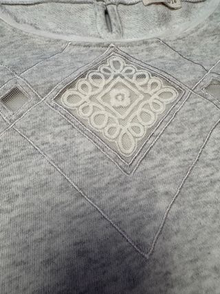 Jersey Brotes Gris talla 16 años