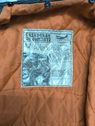 Cazadora aviador cuero