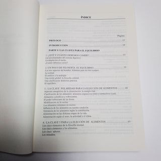 El equilibrio a través de la alimentación: sent...