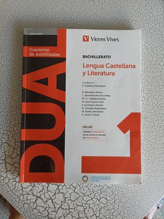 Bachillerato Lengua castellana y literatura 1