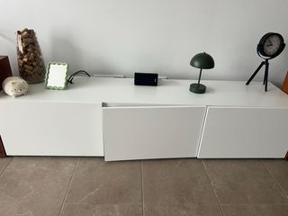 Mueble TV blanco - 180cm