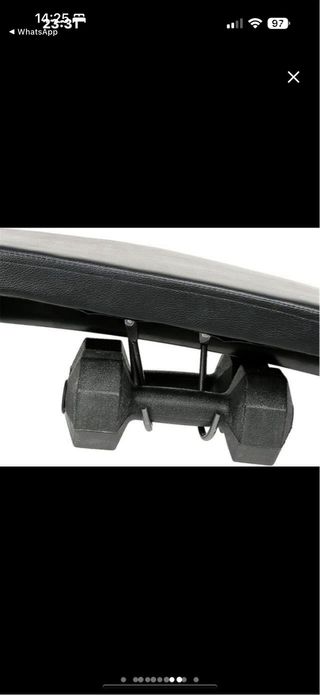 Banco Ajustable Plegable Fitness