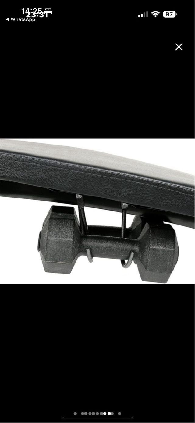 Banco Ajustable Plegable Fitness