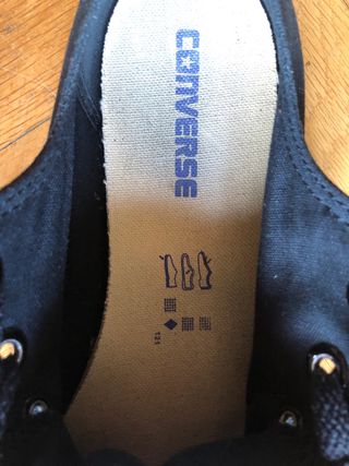 Converse negras 40