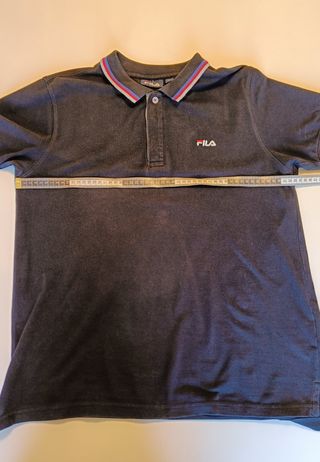 Polo Fila negro - Talla L