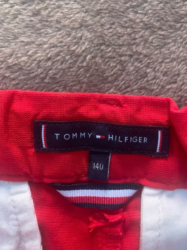 Shorts niño rojo cinturon Ralph Lauren